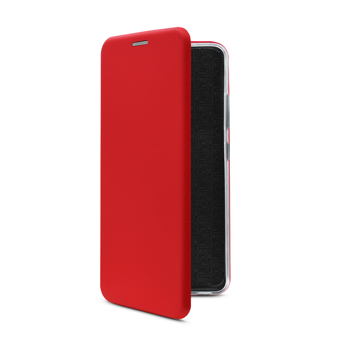 

Чехол-книжка из кожи PU на Xiaomi Redmi 9 красный, FLPU383