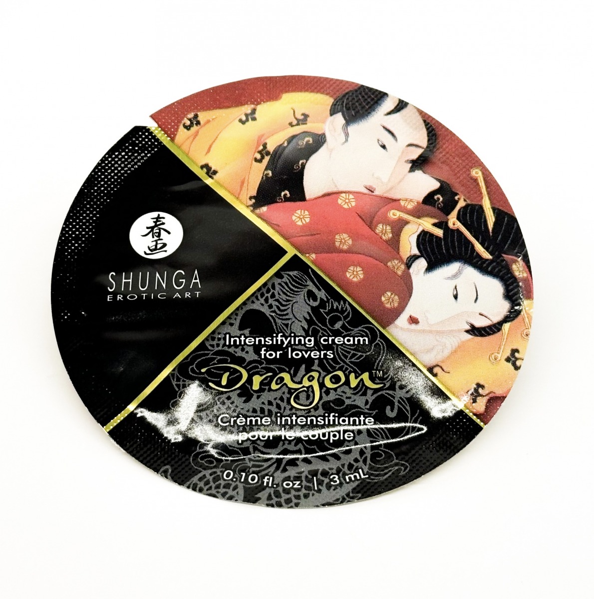 

Мужской крем Shunga Dragon Cream с эффектом ледяного огня, 2шт по 3 мл