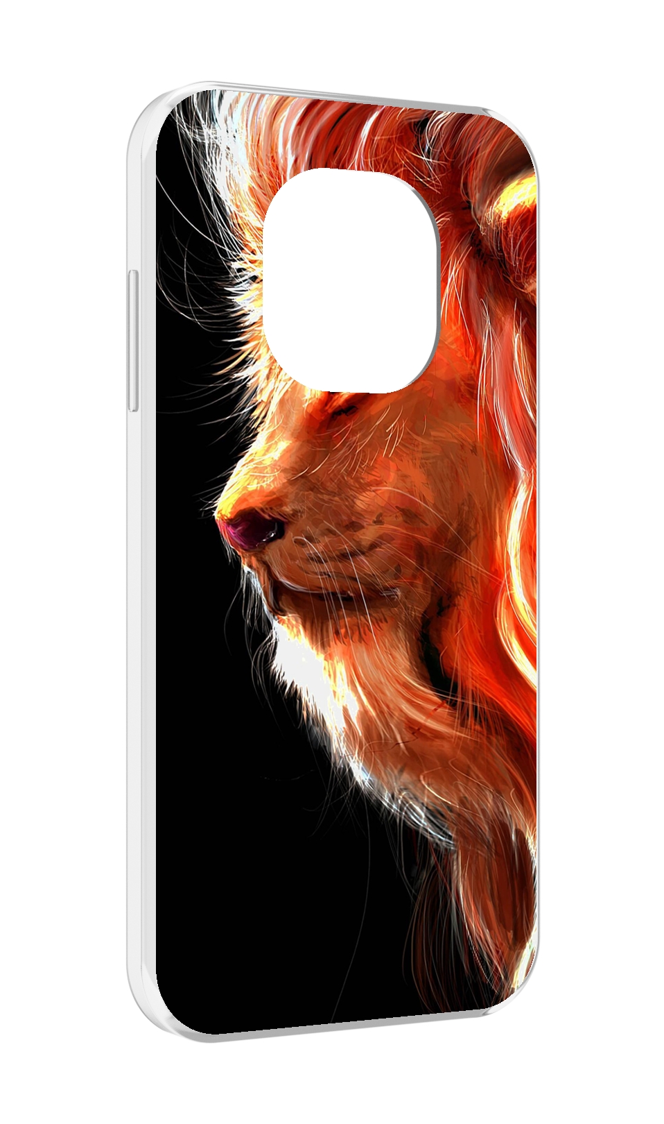 

Чехол MyPads Арт-рисунок-льва мужской для Blackview BL8800 / BL8800 Pro, Прозрачный, Tocco