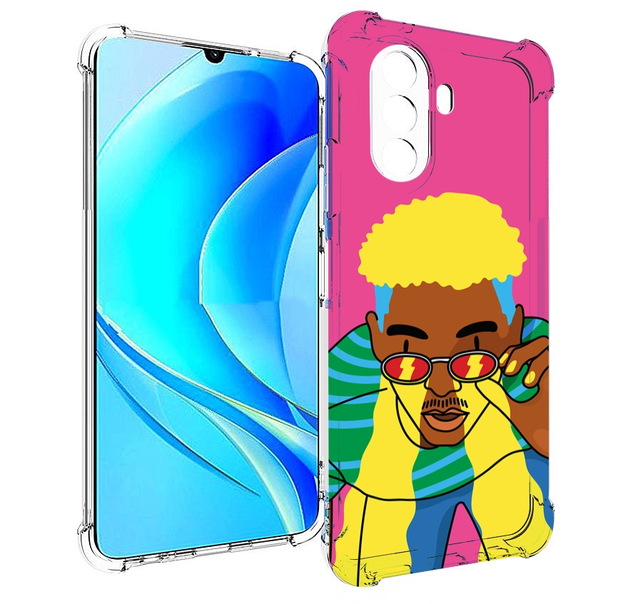 

Чехол MyPads бразилец для Huawei Nova Y70 / Nova Y70 Plus (MGA-LX9N) / Huawei Enjoy 50, Прозрачный, Tocco