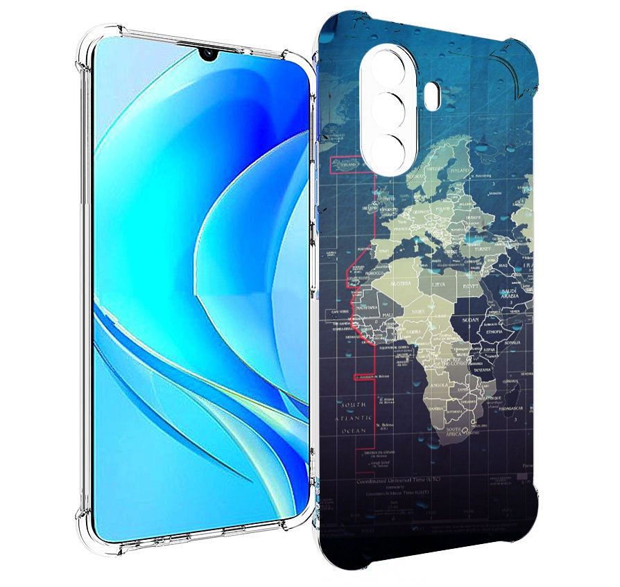 

Чехол MyPads бункер-анклава для Huawei Nova Y70 / Nova Y70 Plus (MGA-LX9N), Прозрачный, Tocco