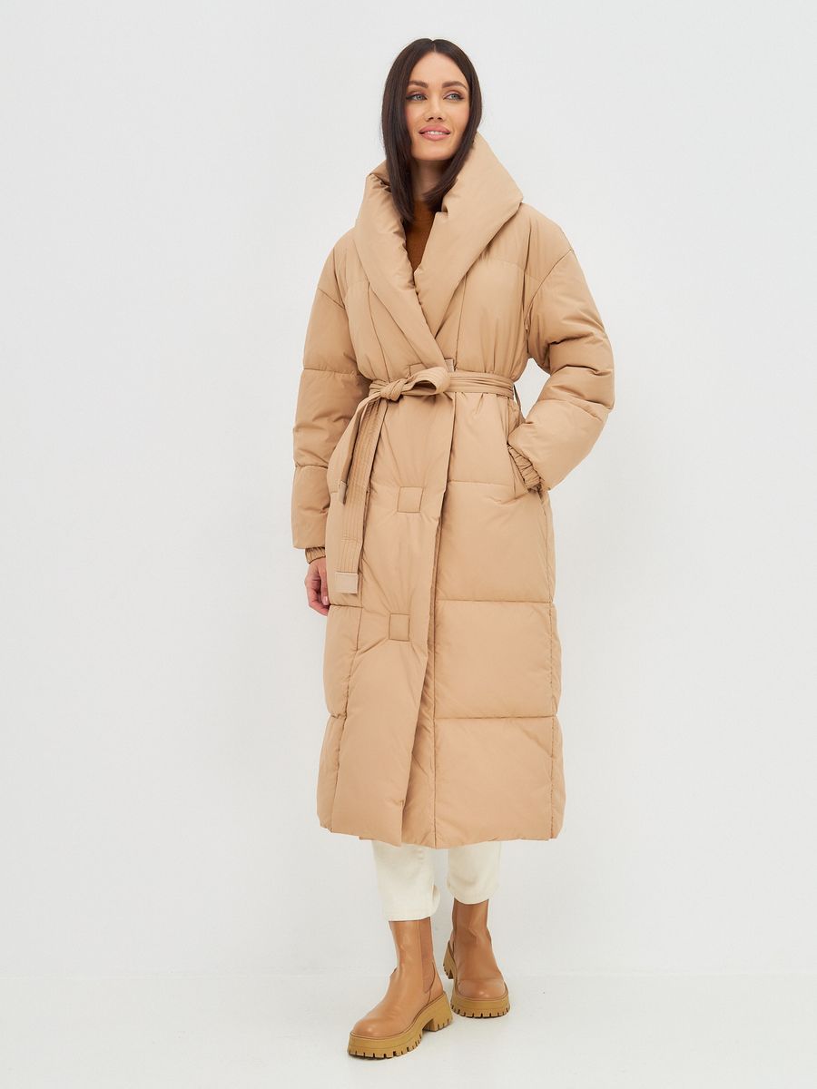 

Пальто женское LAWINTER 83494 бежевое 44 RU, Бежевый, 83494