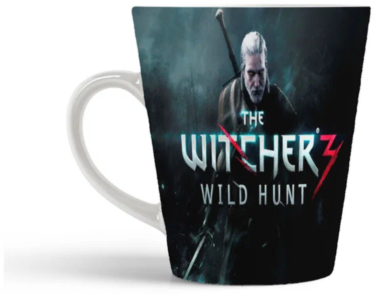 

Кружка CoolPodarok Ведьмак 3 Witcher (герольд и лого)