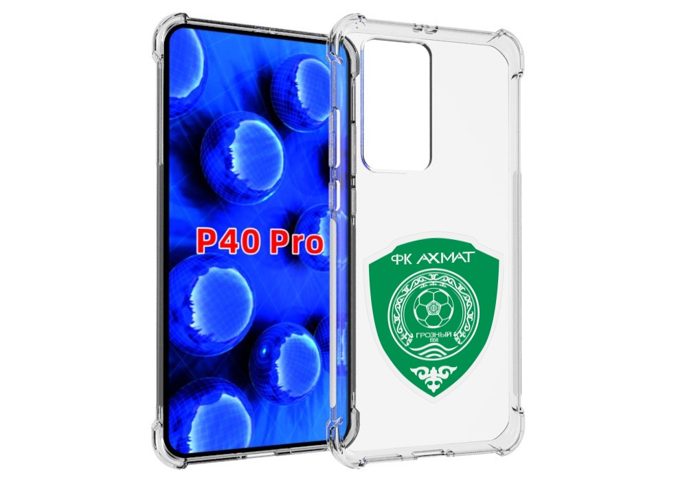 

Чехол MyPads фк-ахмат-2 для Huawei P40 Pro противоударный, Прозрачный, Tocco