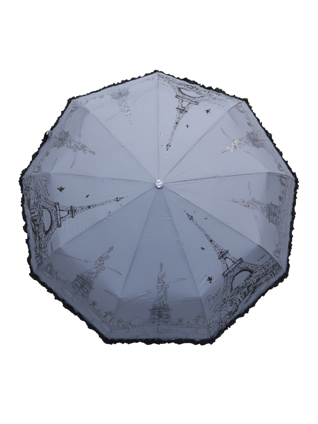 

Зонт женский Crystel Eden 318-1 темно-серый, 318-1