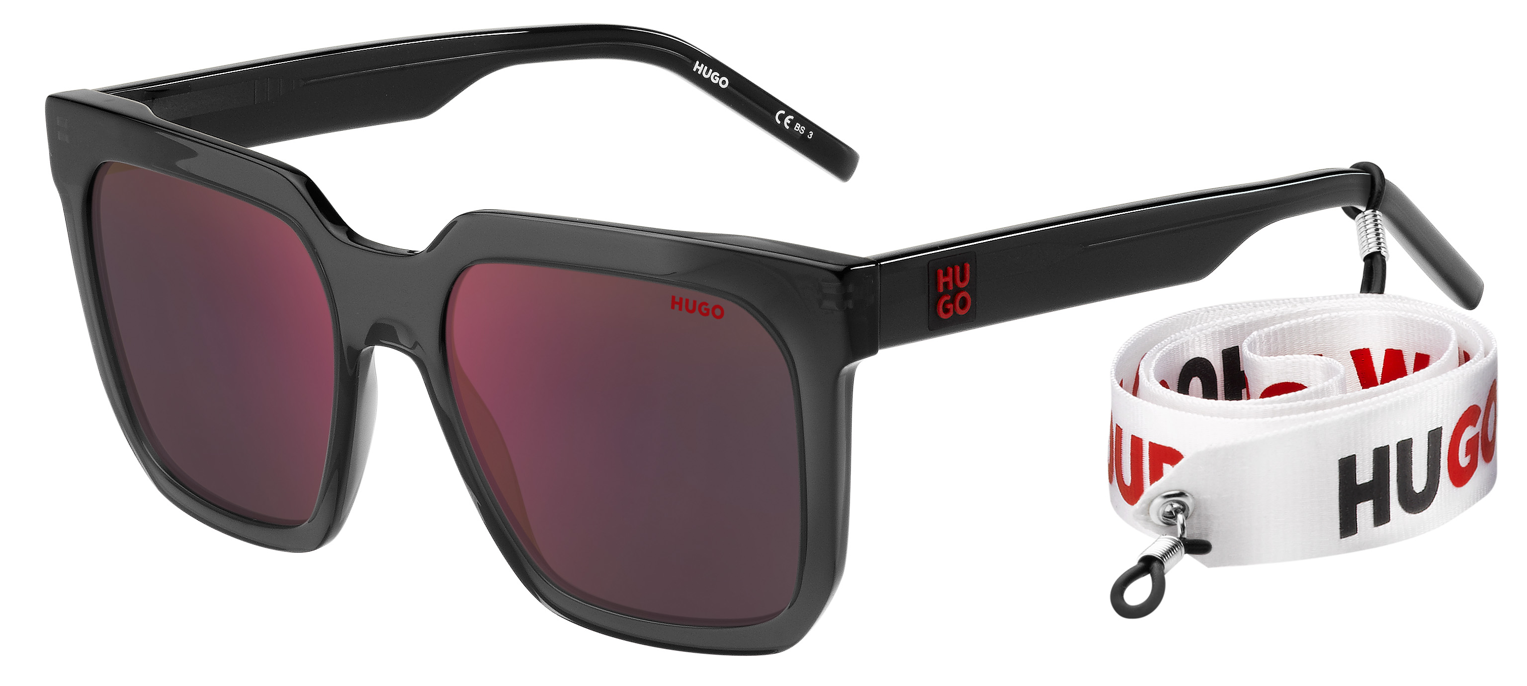 

Солнцезащитные очки мужские HUGO BOSS HG 1218/S красные, HG 1218/S