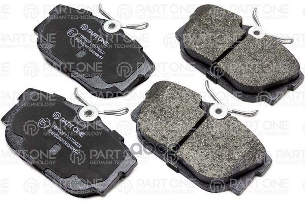 

Колодки тормозные дисковые зад. VW: TRANSPORTER IV 90-03 PART-ONE 1BP029