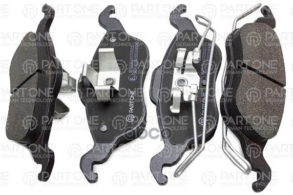 Колодки тормозные дисковые перед. FORD: FOCUS 98-04 PART-ONE 1BP030