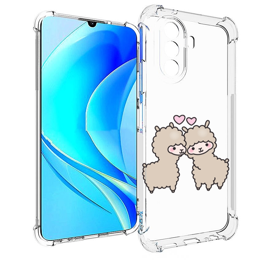

Чехол MyPads влюбленные-барашки для Huawei Nova Y70 / Nova Y70 Plus (MGA-LX9N), Прозрачный, Tocco