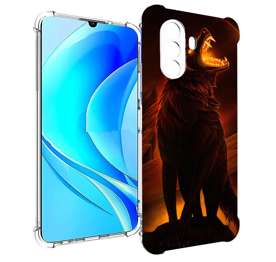 

Чехол MyPads волчара с огнем внутри для Huawei Nova Y70 / Nova Y70 Plus (MGA-LX9N), Прозрачный, Tocco