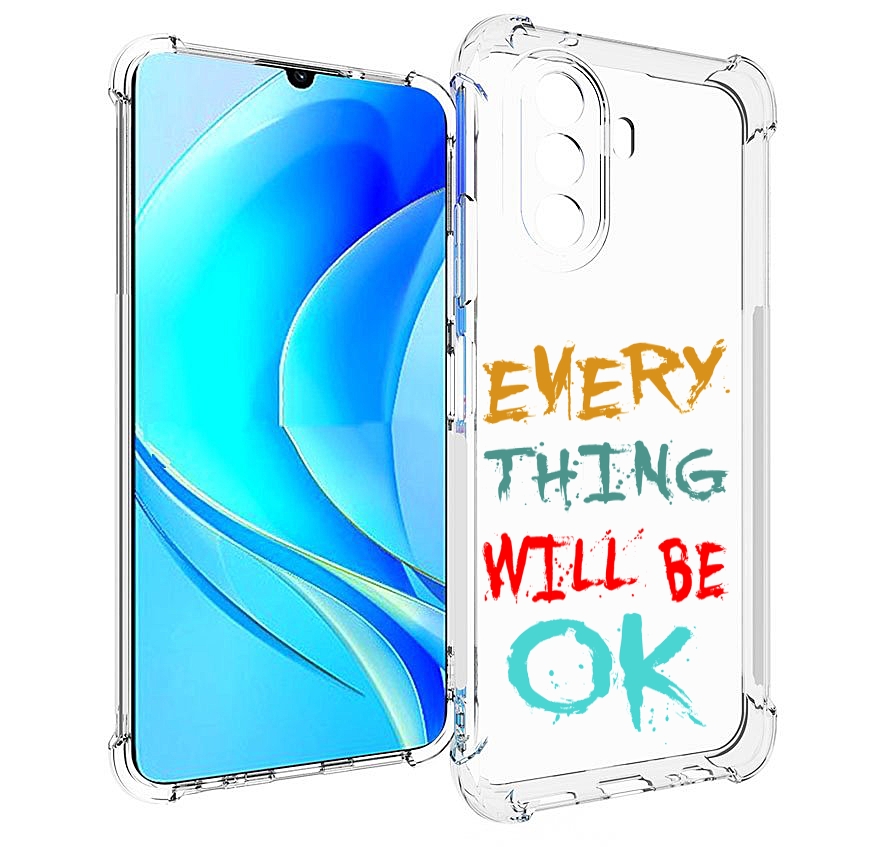 

Чехол MyPads все-будет-хорошо для Huawei Nova Y70 / Nova Y70 Plus (MGA-LX9N), Прозрачный, Tocco