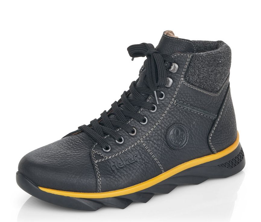 

Ботинки мужские Rieker F1620/00 черные 44 RU, Черный, F1620/00