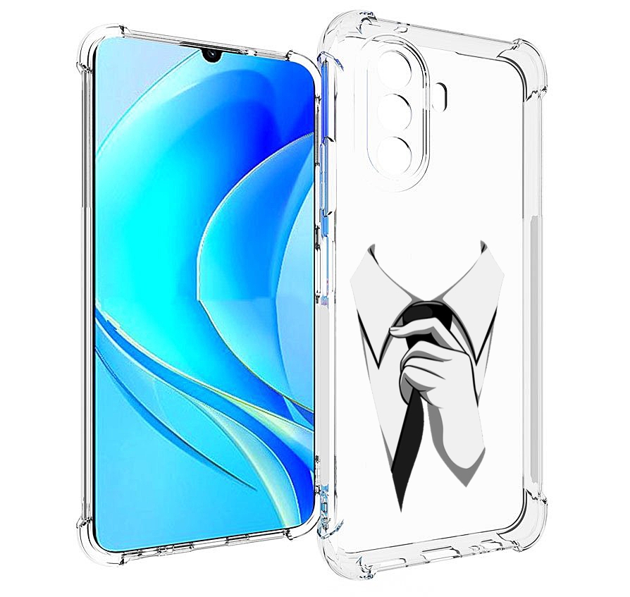 

Чехол MyPads галстук для Huawei Nova Y70 / Nova Y70 Plus (MGA-LX9N) / Huawei Enjoy 50, Прозрачный, Tocco