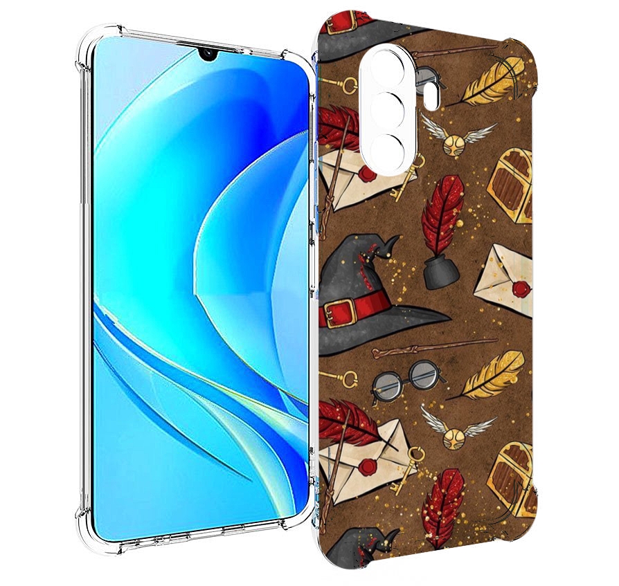 

Чехол MyPads гарри-поттер-вайб для Huawei Nova Y70 / Nova Y70 Plus (MGA-LX9N), Прозрачный, Tocco