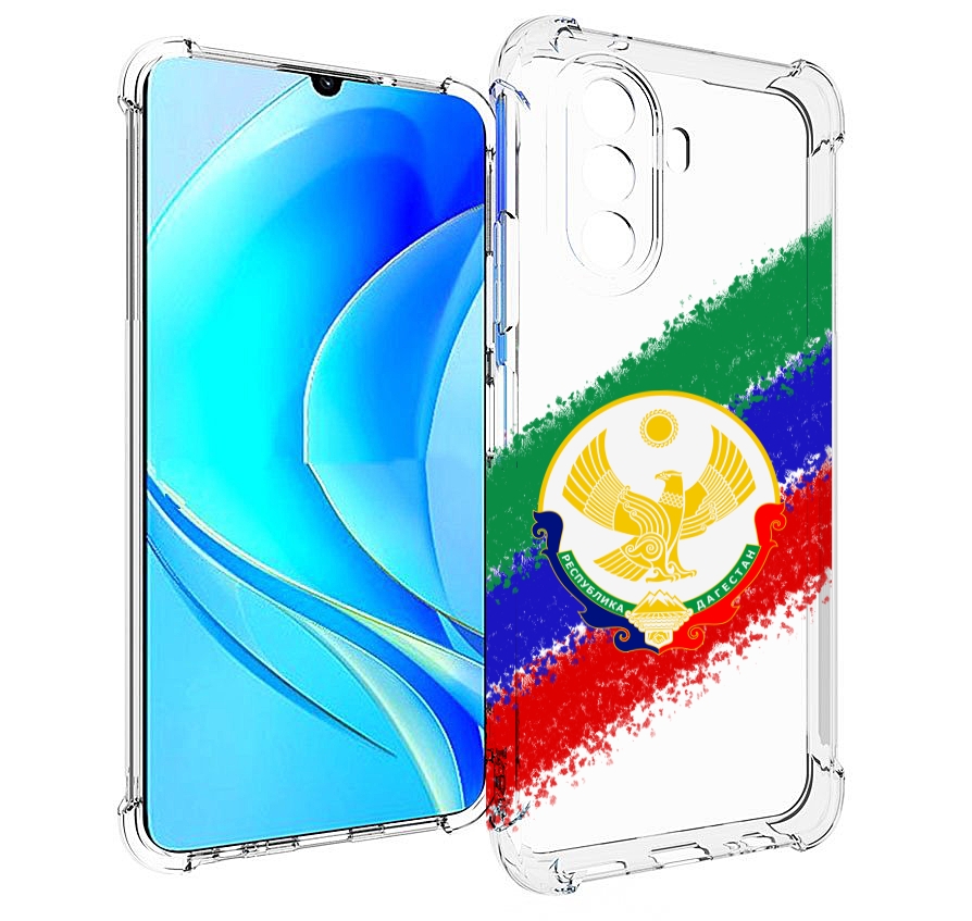 

Чехол MyPads герб флаг Дагестана для Huawei Nova Y70 / Nova Y70 Plus (MGA-LX9N), Прозрачный, Tocco
