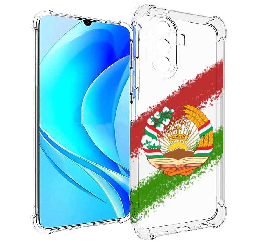 

Чехол MyPads герб флаг Таджикистана для Huawei Nova Y70 / Nova Y70 Plus (MGA-LX9N), Прозрачный, Tocco