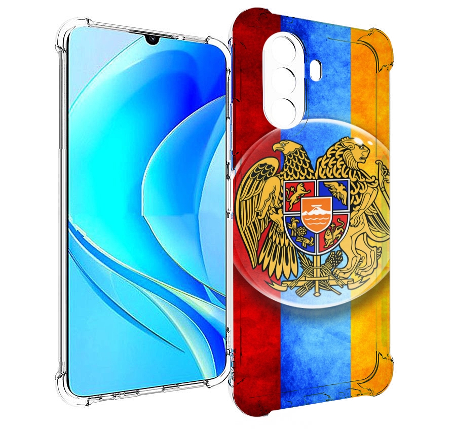 

Чехол MyPads герб флаг армении для Huawei Nova Y70 / Nova Y70 Plus (MGA-LX9N), Прозрачный, Tocco