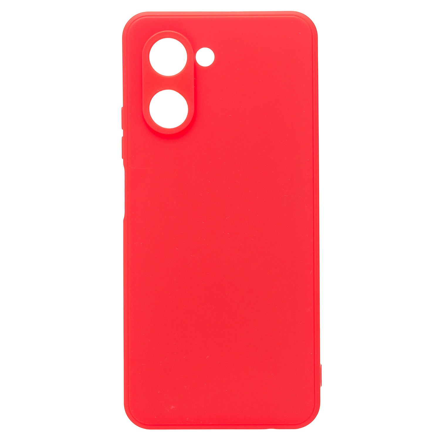 

Чехол Realme C33 (RMX3624) силиконовый матовый №8 <красный>