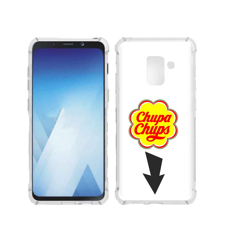 

Чехол MyPads Tocco для Samsung Galaxy A5 (2018) чупа чупс (PT95317.573.694), Прозрачный, Tocco
