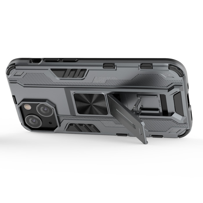 

Противоударный чехол KNIGHT Case для iPhone 13 Mini (серый)