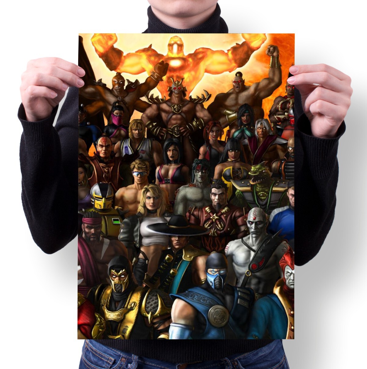 

Плакат MIGOM А3 Принт Mortal Kombat Мортал Комбат - 22, А3 Принт "Mortal Kombat, Мортал Комбат" - 22