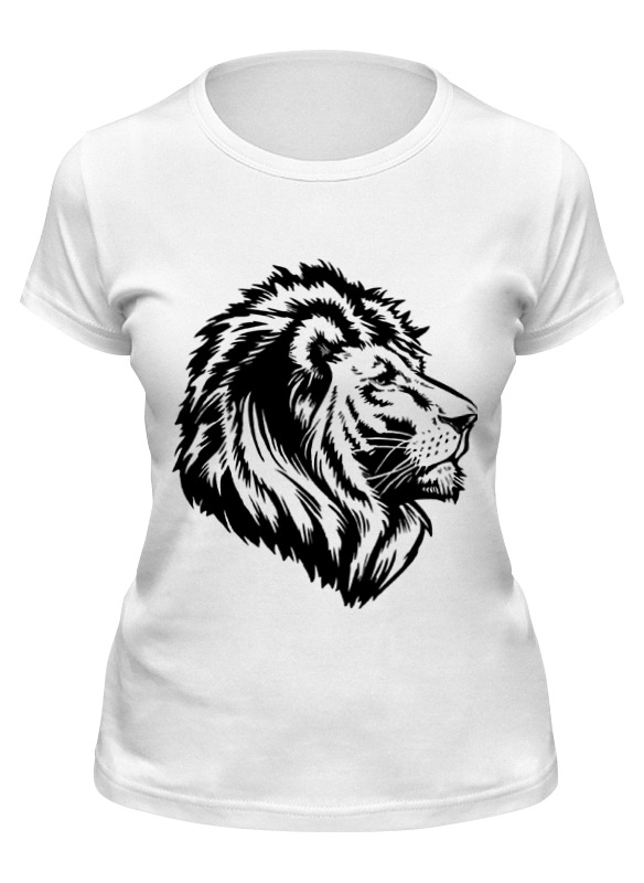 

Футболка женская Printio Proud lion белая XL, Белый, Proud lion