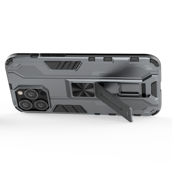 

Противоударный чехол KNIGHT Case для iPhone 13 Pro Max (серый)