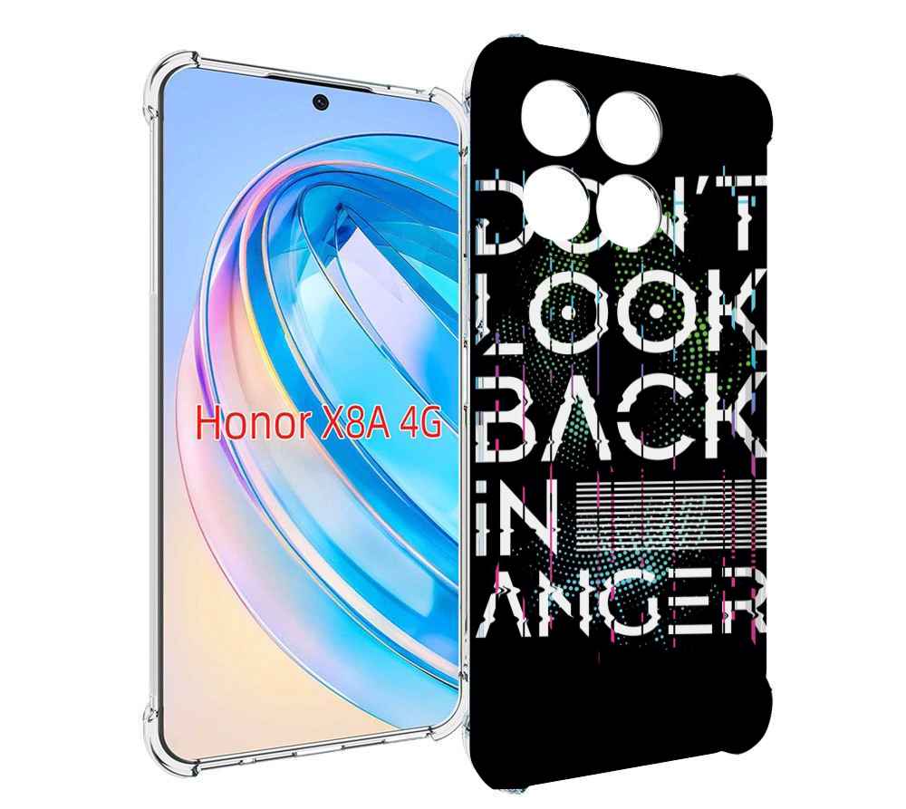

Чехол MyPads графический-текст для Honor X8a, Tocco