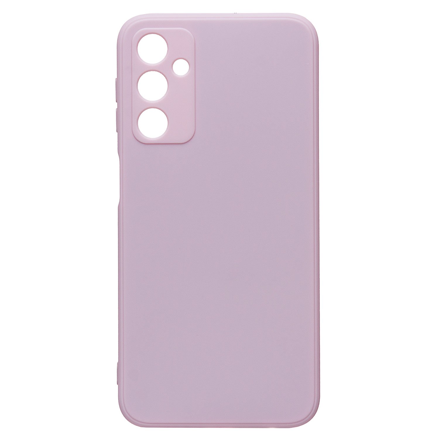 

Чехол Samsung SM-A245F (Galaxy A24) силиконовый матовый №8 <светло-фиолетовый>