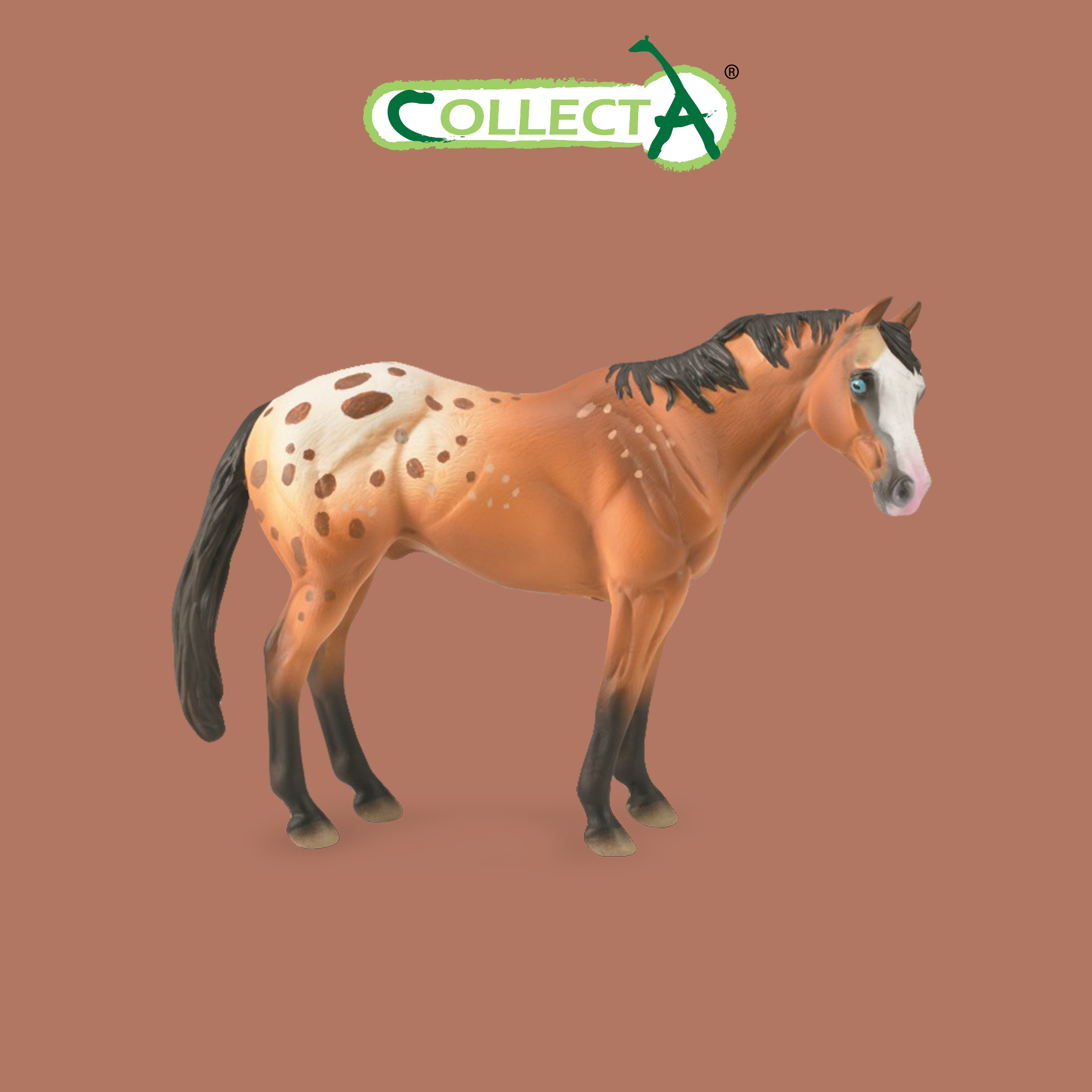 

Фигурка Collecta животного Лошадь Светло-коричневый жеребец Аппалузы