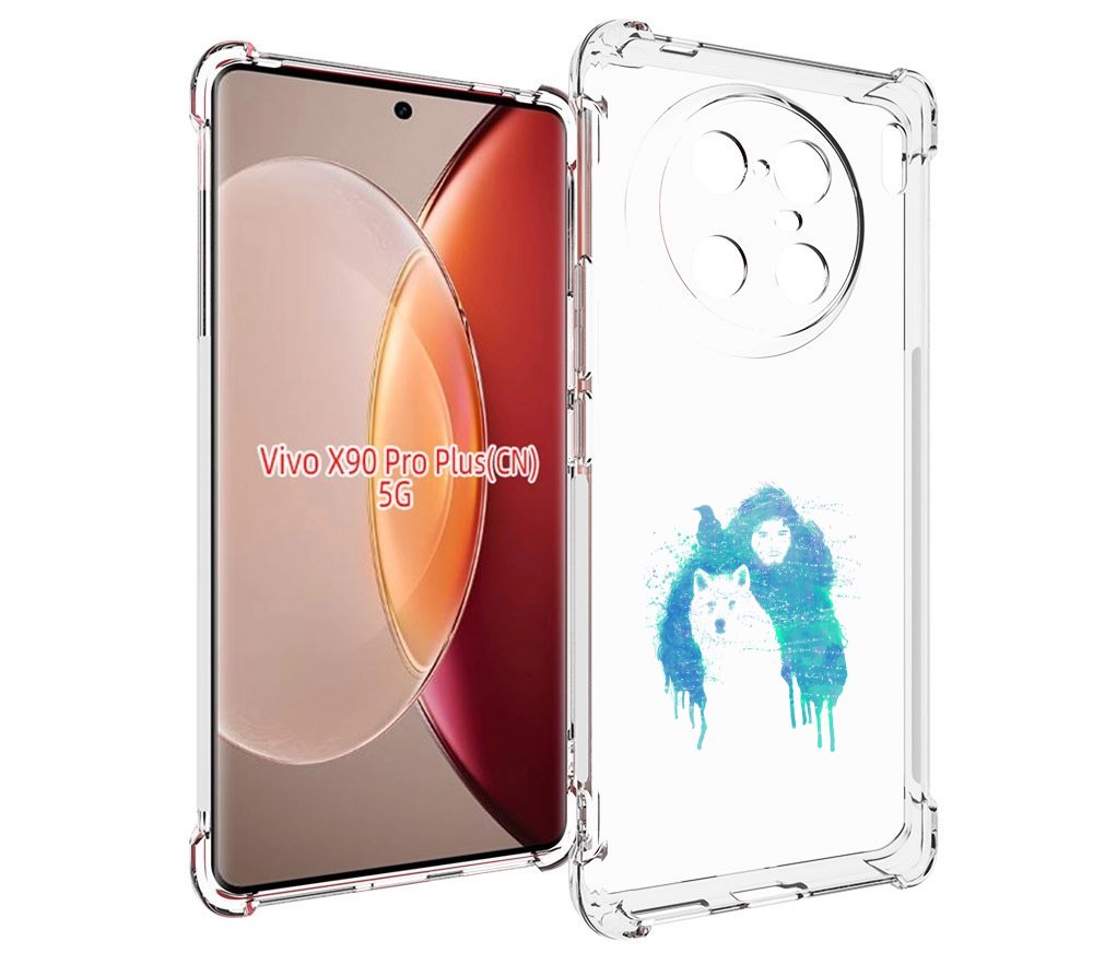 

Чехол MyPads джон сноу для Vivo X90 Pro Plus, Прозрачный, Tocco