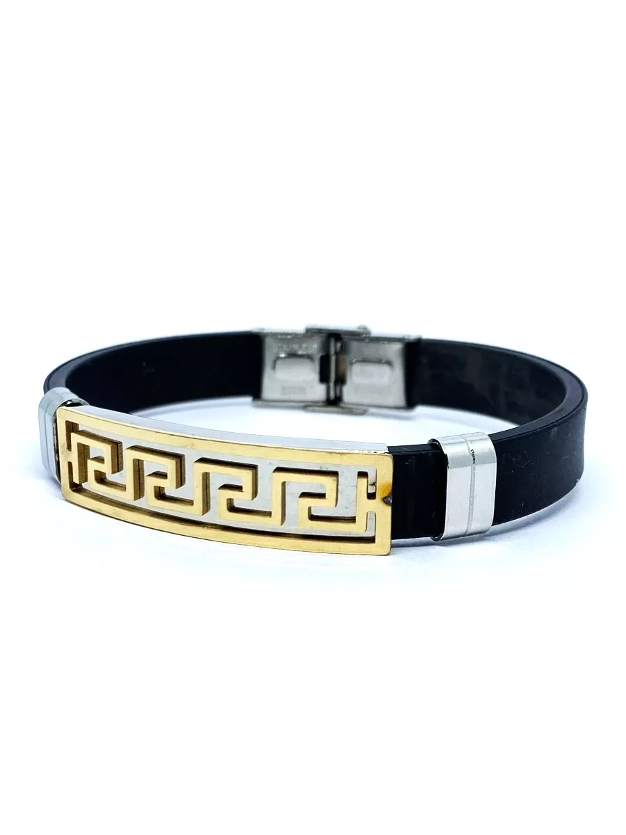 

Браслет из бижутерного сплава/пластика/резины р.22 NoBrand 222q, 222q
