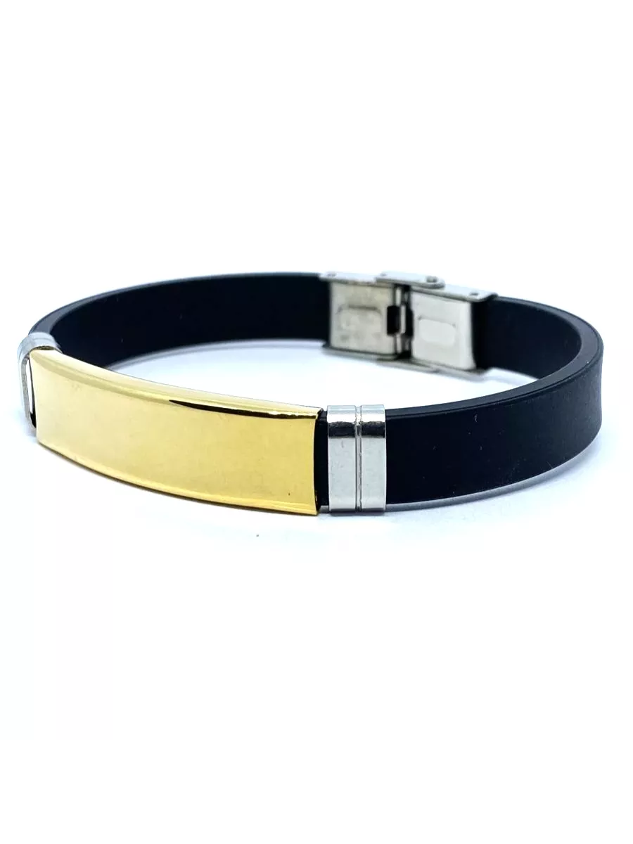 

Браслет из бижутерного сплава/пластика/резины р.22 NoBrand 222w, 222w