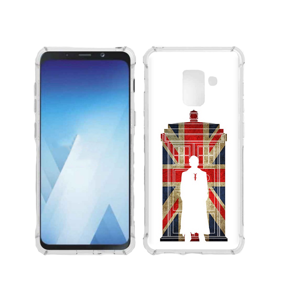 

Чехол MyPads Tocco для Samsung Galaxy A5 (2018) шерлок холмс (PT95317.573.699), Прозрачный, Tocco