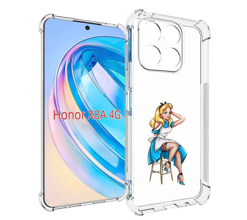 

Чехол MyPads девушка-в-чулках женский для Honor X8a, Tocco