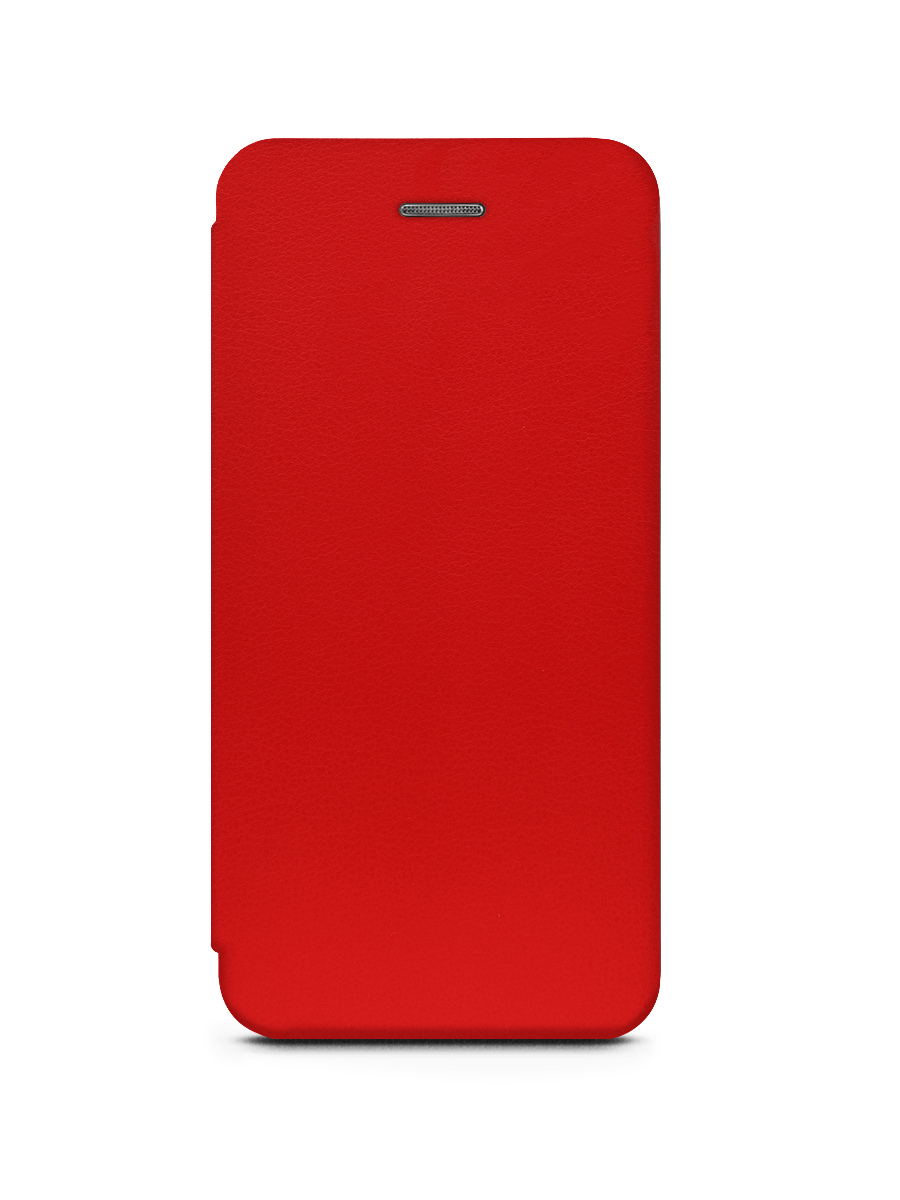 

Чехол-книжка из кожи PU на Huawei Honor 7A/Y5 Prime 2018/Y5 2018 красный, FLPU652