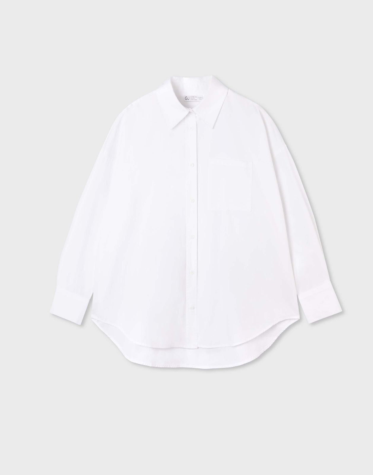 Рубашка для девочки Gloria Jeans GWT003337 белый 12-14л/164 конфетные поляны