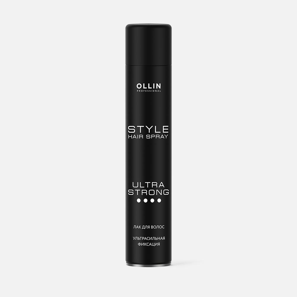 Лак Ollin Professional Style ультрасильной фиксации hair spray 500 мл 675₽