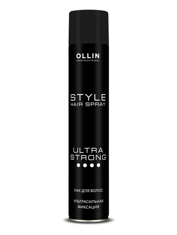 Лак Ollin Professional Style ультрасильной фиксации hair spray 500 мл