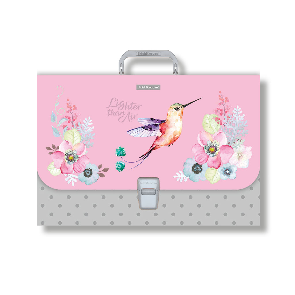 

Портфель пластиковый ErichKrause Colibri, FC (в пакете по 1шт.)