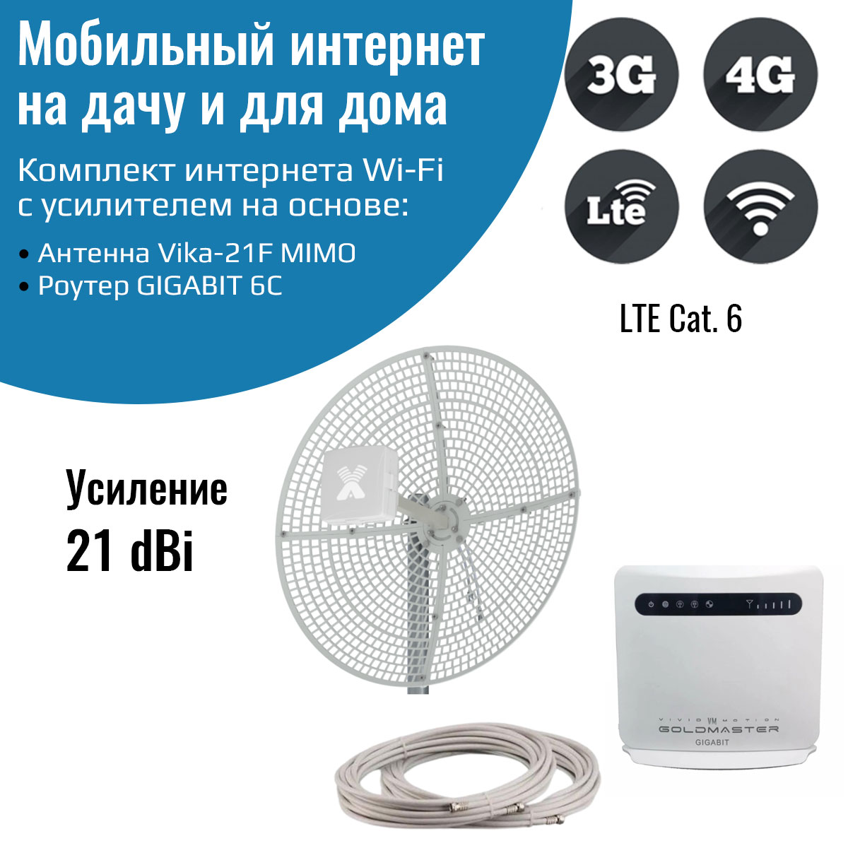 

Усилитель интернета NETGIM 10635