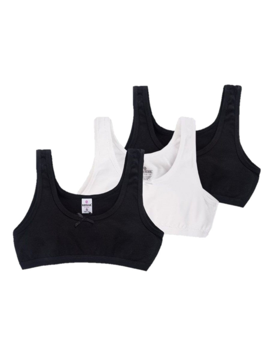 Топ детский Baykar 4768К, белый; черный, 128.