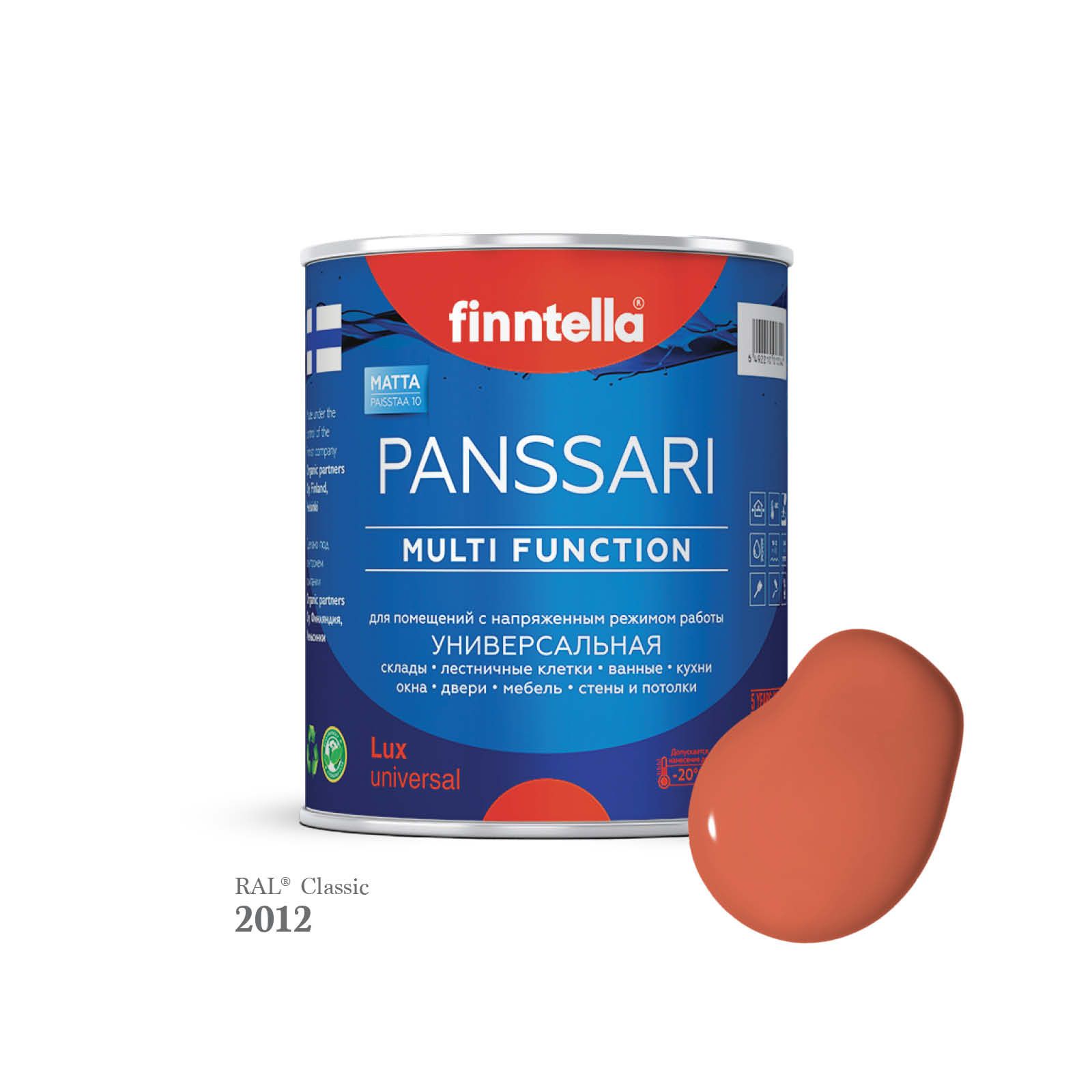 

Грунт - эмаль защитная быстросохнущая PANSSARI, цвет RAL2012 , 0,9л, Оранжевый, PANSSARI RAL