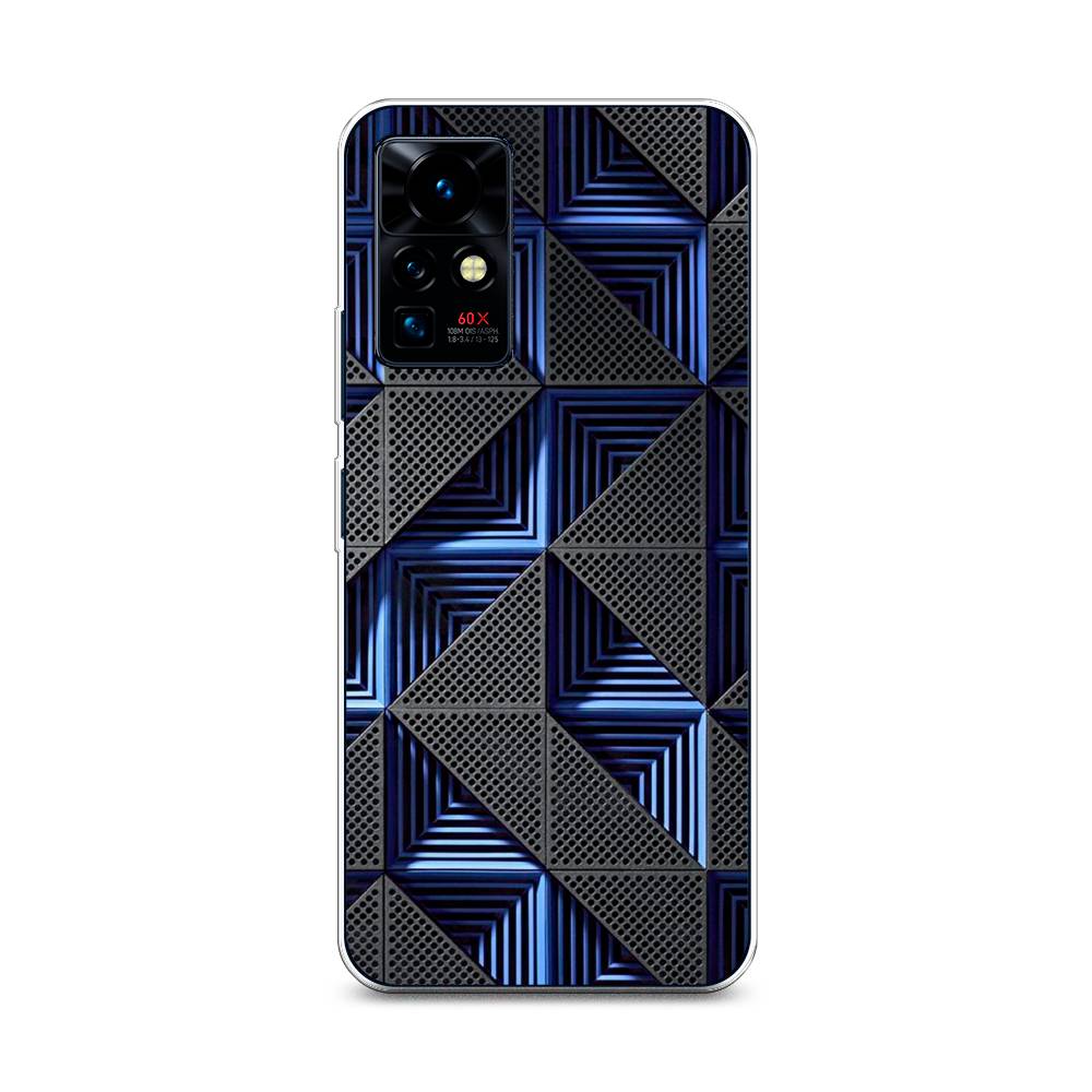 

Чехол на Infinix Zero X Pro "IBM", Серый;синий, 3101150-3