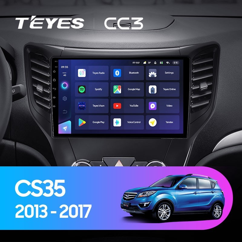 Штатная магнитола Teyes CC3L 432 Changan CS35 2013-2017 2790000₽