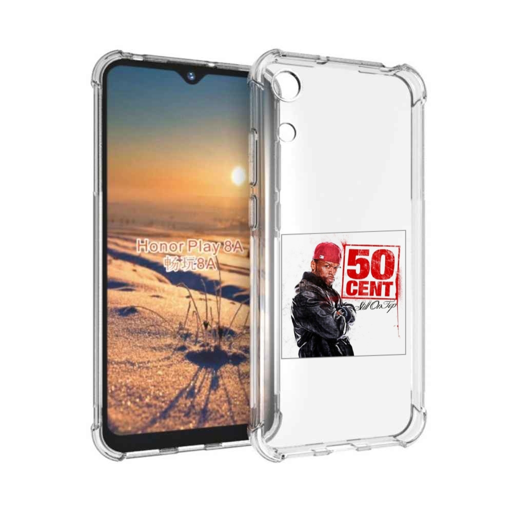 

Чехол бампер MyPads 50 Cent - Still On Top для Honor 8A, Прозрачный, Tocco