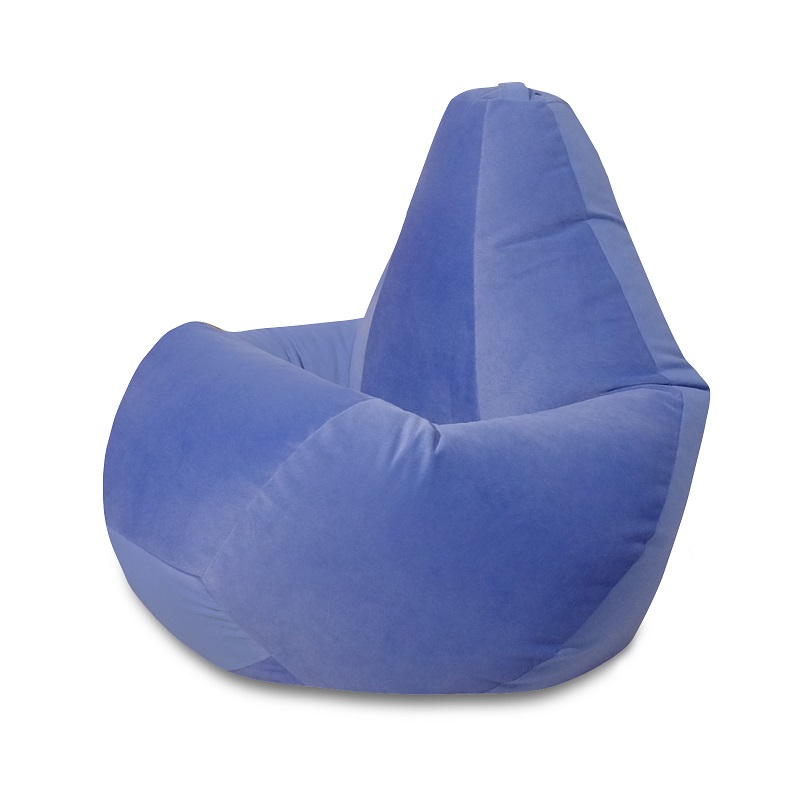 

Кресло-мешок «Велюр голубой» XL