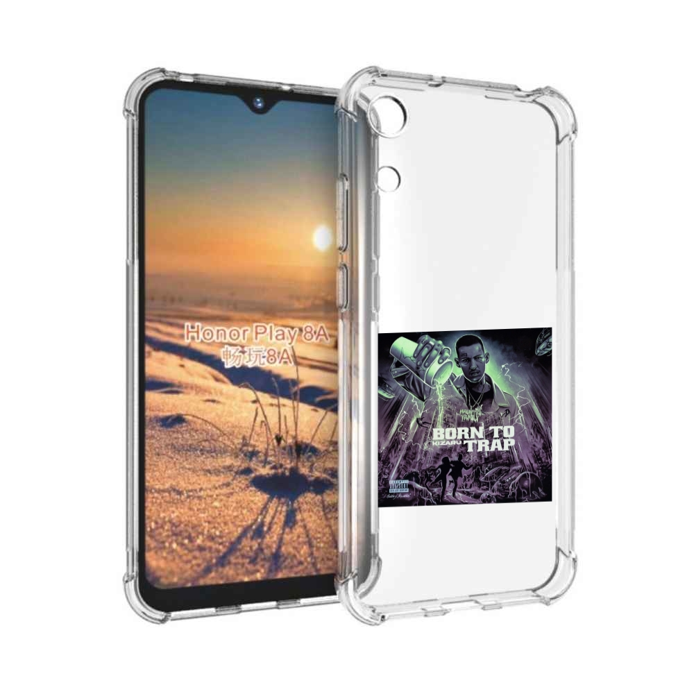 

Чехол бампер MyPads Born to Trap Kizaru для Honor 8A, Прозрачный, Tocco