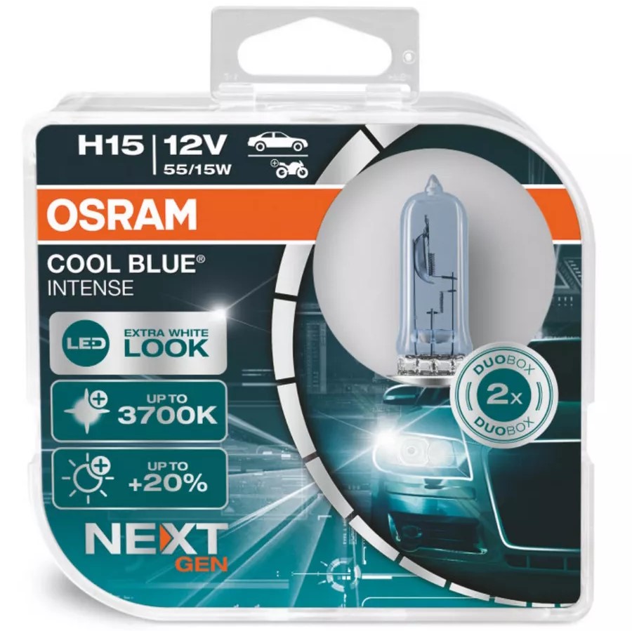 

Автолампа H15 Cool Blue Intense Nextgen 2шт