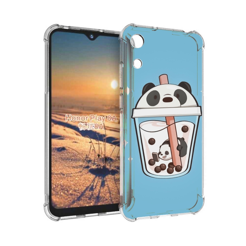 

Чехол бампер MyPads Bubble tea для Honor 8A, Прозрачный, Tocco